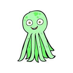 cartoon octopus