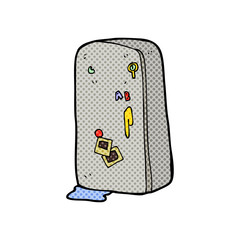 cartoon refrigerator