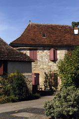 Fototapeta na wymiar Medieval Village of Loubressac, Lot, France