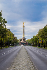 Fototapeta na wymiar Berlin Victory Column, Siegessäule