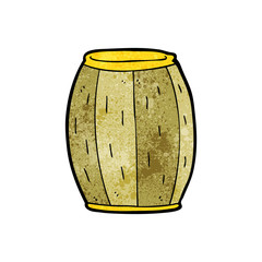 cartoon beer barrel