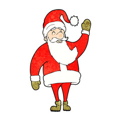 cartoon santa claus
