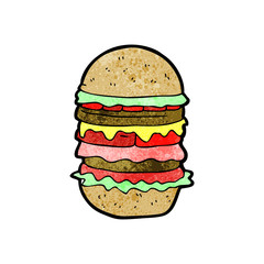 cartoon amazing burger