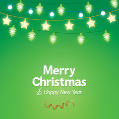 Decoration Christmas light background