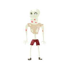 cartoon zombie
