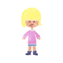 cartoon girl