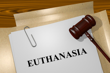 Euthanasia concept
