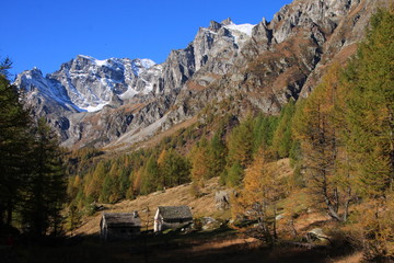 Alpi - Autunno all'Alpe Devero in Piemonte