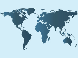 Fototapeta na wymiar World map, wallpaper earth.