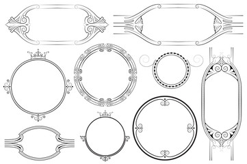 Vector template. Advertisements, flyer, web, wedding  and other