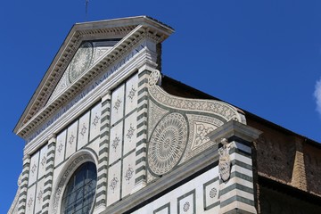 Obraz premium Florence Italy Church called Santa Maria Novella