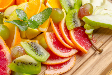 Fresh fruit party plate