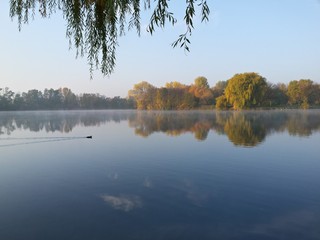 Kalter Morgen in Leipzig