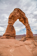 Delicate Arch in Arches National Park, Utah, USA