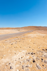 Road in Desert