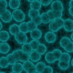 Abstract bacteria cells seamless texture or background