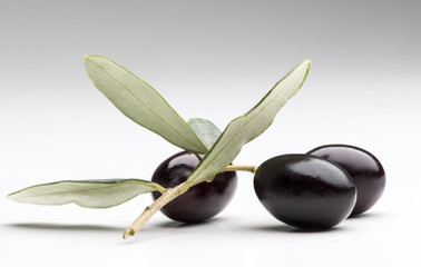 olives isolated on white  background