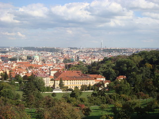 Fototapeta na wymiar Blick auf Prag
