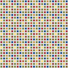 Seamless pattern mosaic of coloured small squares . Vector  illu