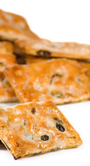 Isolated image of delicious cookies
