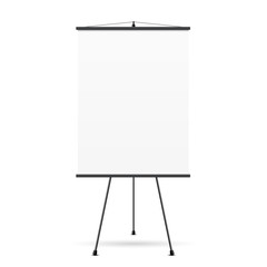 Blank presentation screen