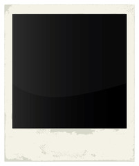 Blank vintage photo frame