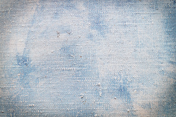 Detail of old canvas