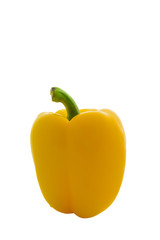 bell peppers isolated on white background