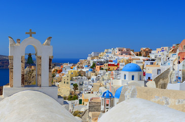 Oia village at Santorini