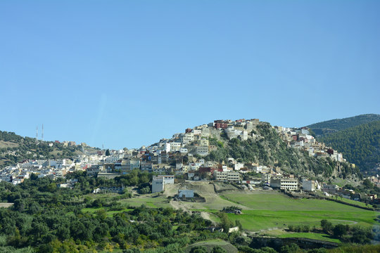 Morocco, Mountain Village Moulay Idriss