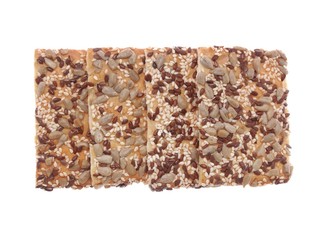 biscuits with sunflower, sesame and flax seeds