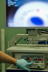 Máquina controladora de la cirujía endoscópica