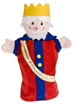Handpuppe K&ouml;nig aus dem Kasperletheater