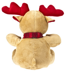 Weihnachtselch von hinten