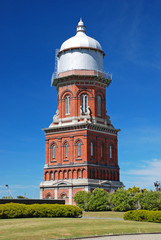 Victorian industrial architecture - Historical water tower, Invercargill.