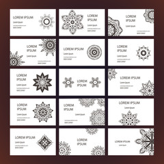 Mandalas business card