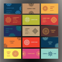 Mandalas business card 3
