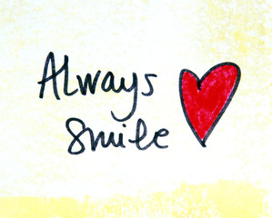 always smile