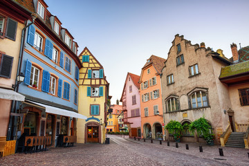 Colorful houses in Colmar, France