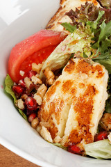 Halloumi cheese salad