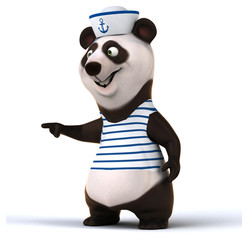 Fun panda © Julien Tromeur