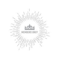 VIP Club members only banner