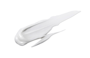 Cosmetic cream isolated on white  