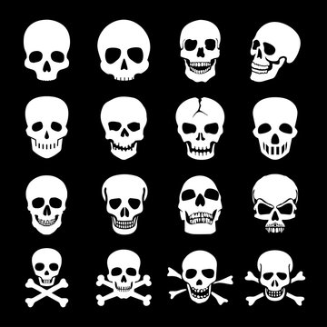 Human Skull Icons