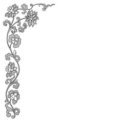 Vector vintage border frame