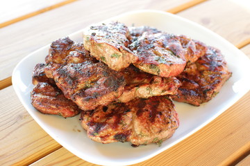 grilled meat