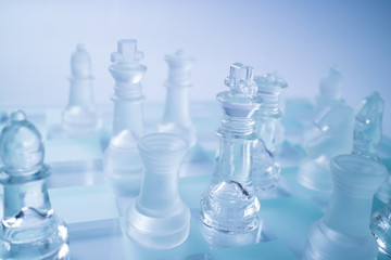 glass chess