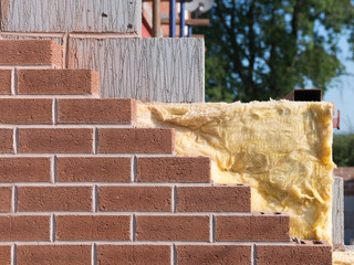 building with cavity wall insulation