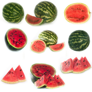 watermelons isolated