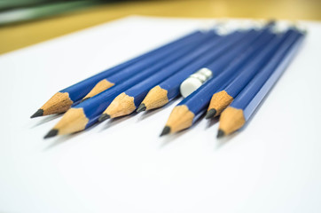 Blue Pencils